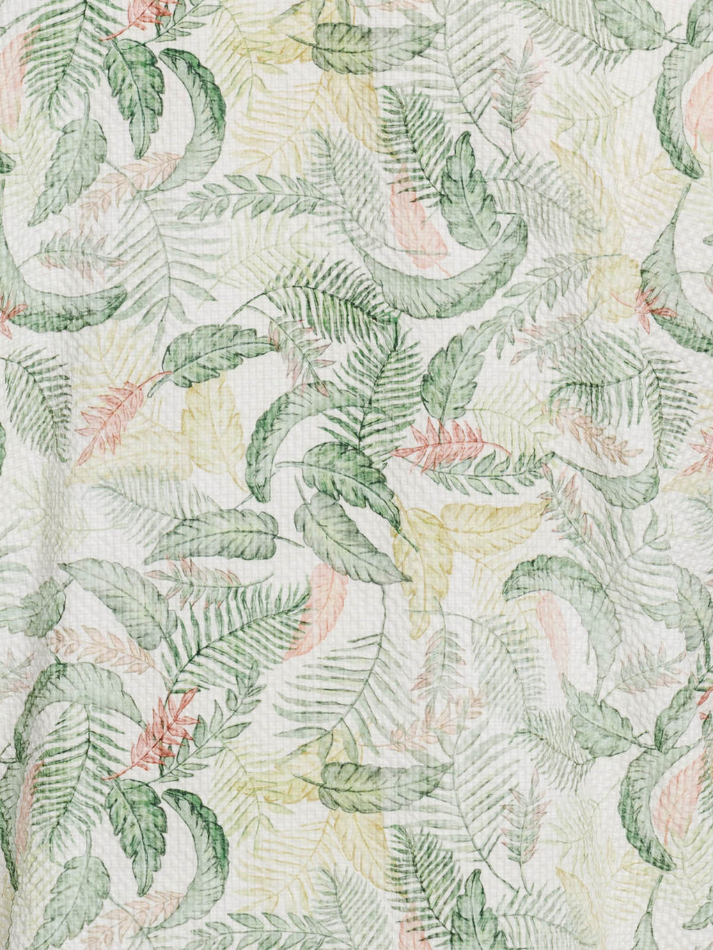 TROPICAL SEERSUCKER SWIM TRUNKS