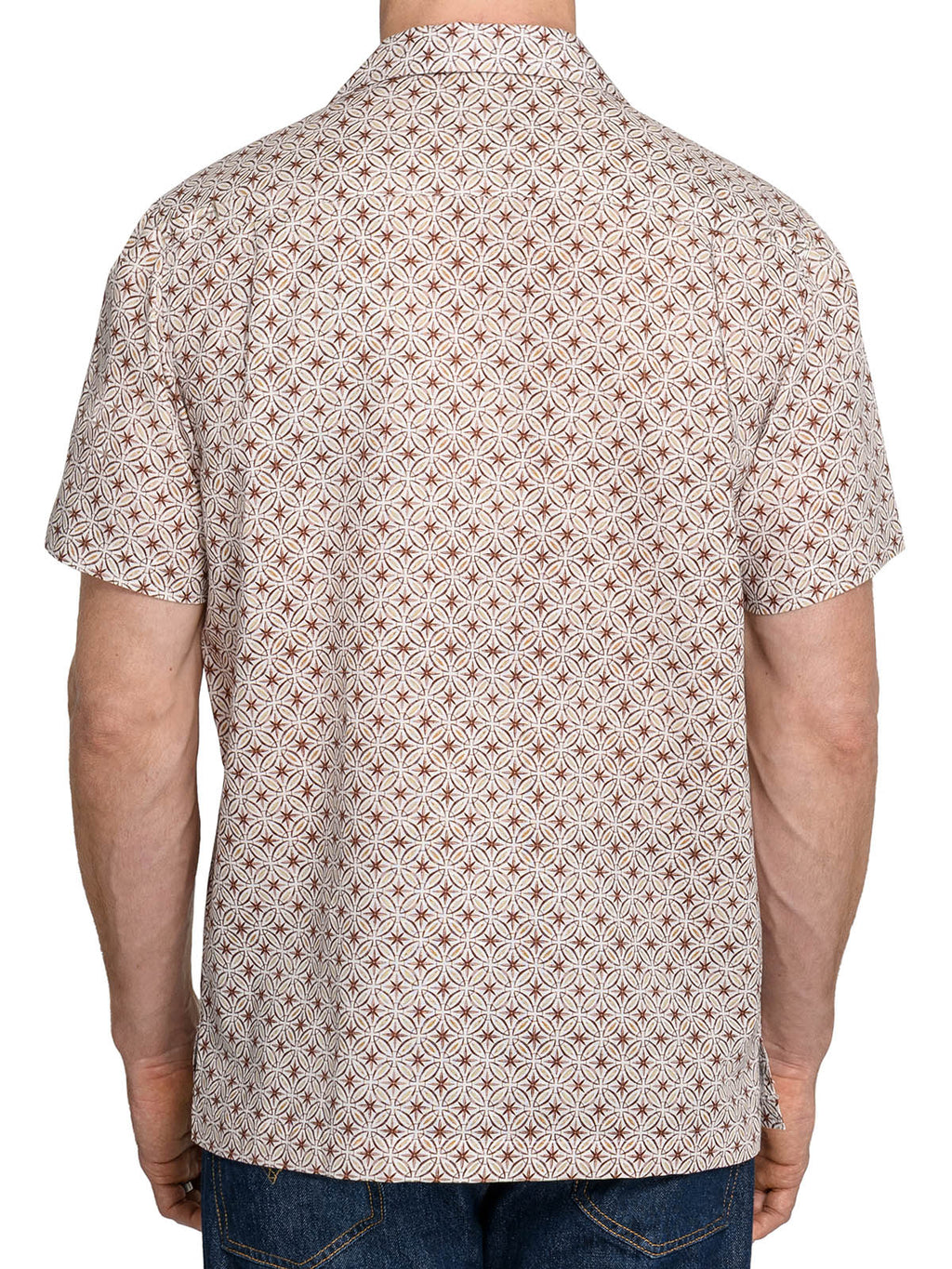 STARBURST TRELLIS CAMP SHIRT