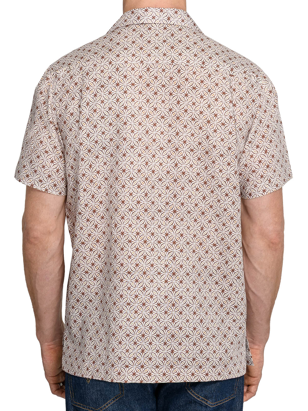 STARBURST TRELLIS CAMP SHIRT