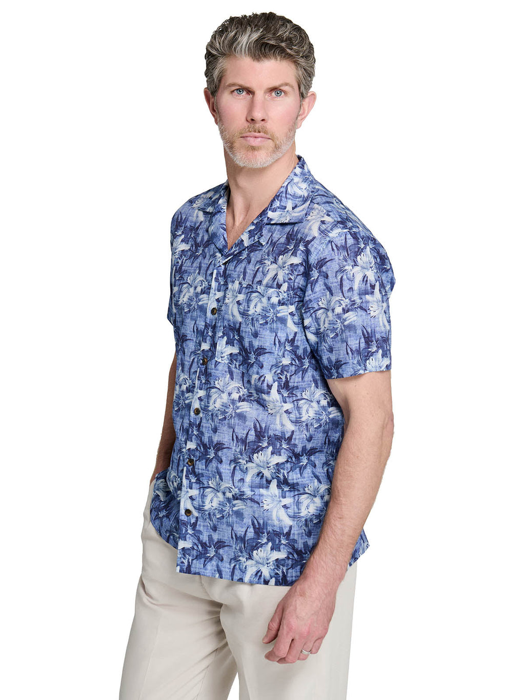 LILY FLORAL CAMP SHIRT