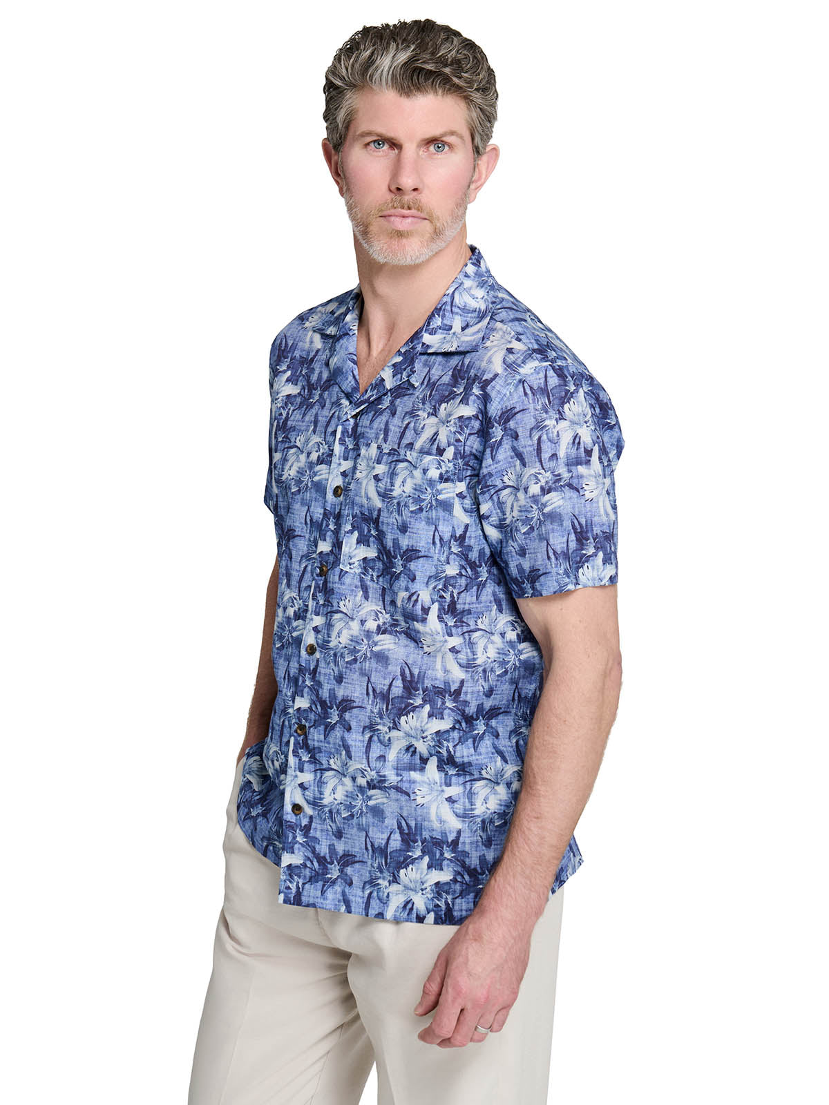 LILY FLORAL CAMP SHIRT
