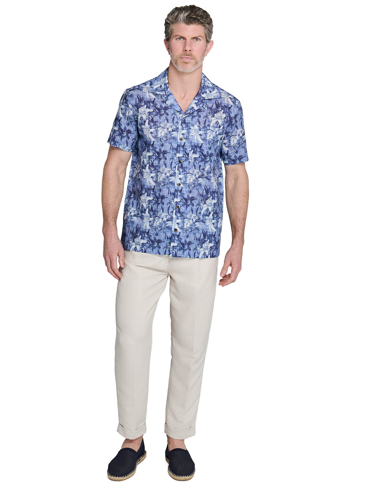 LILY FLORAL CAMP SHIRT