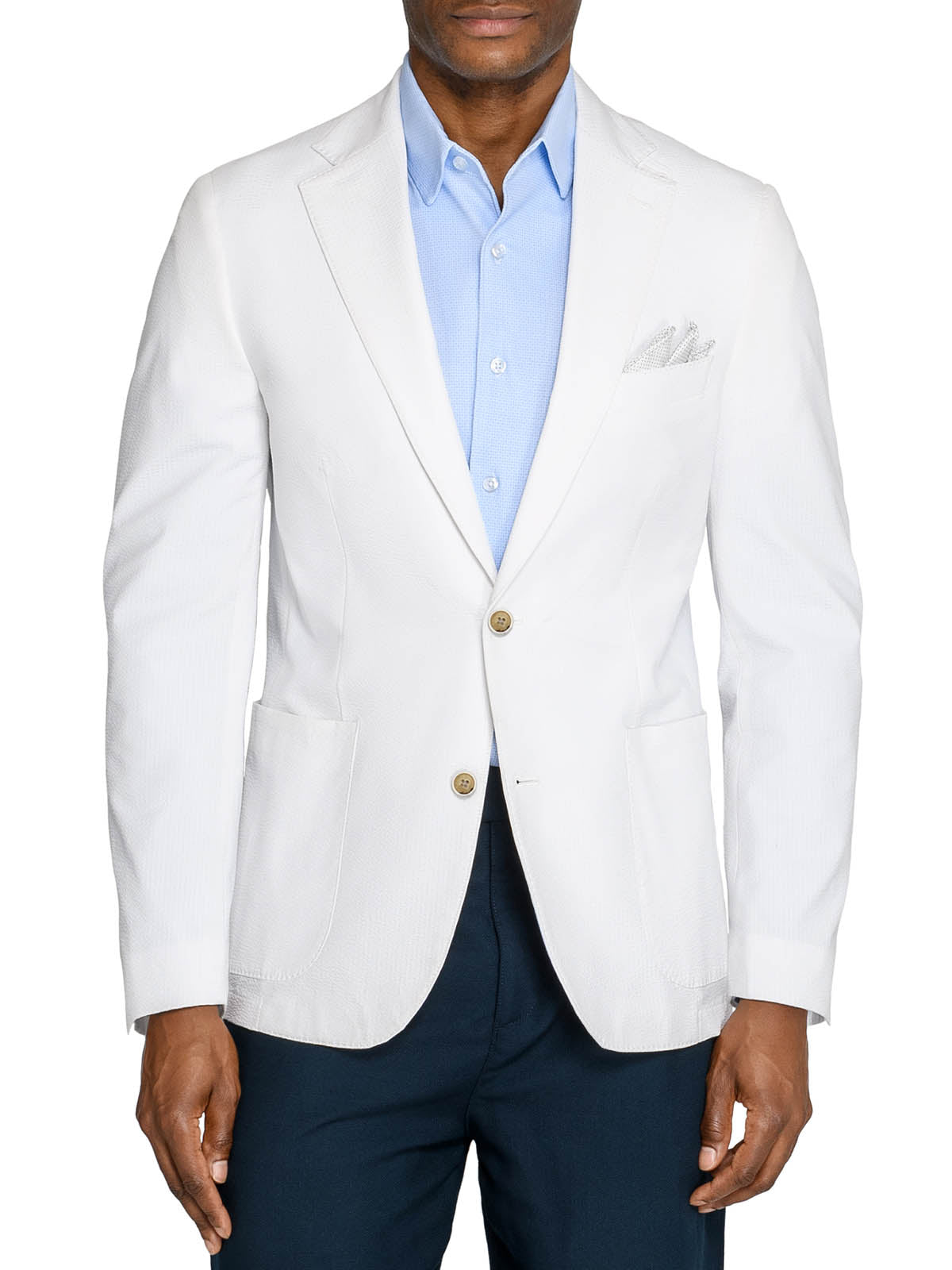 STERLING SEERSUCKER BLAZER