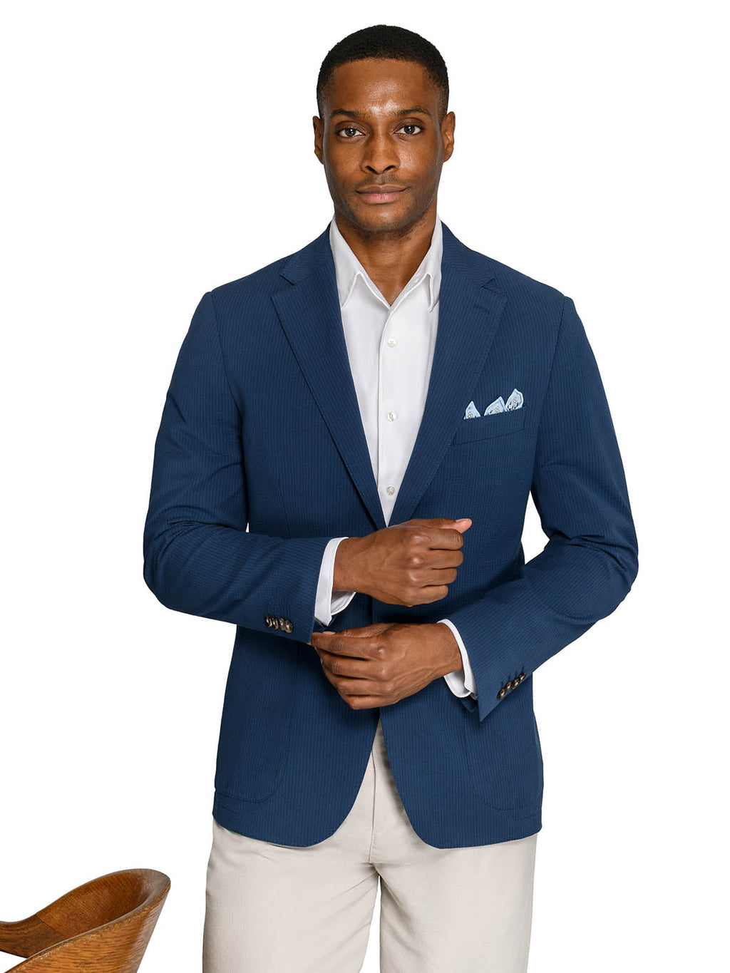 STERLING SEERSUCKER BLAZER