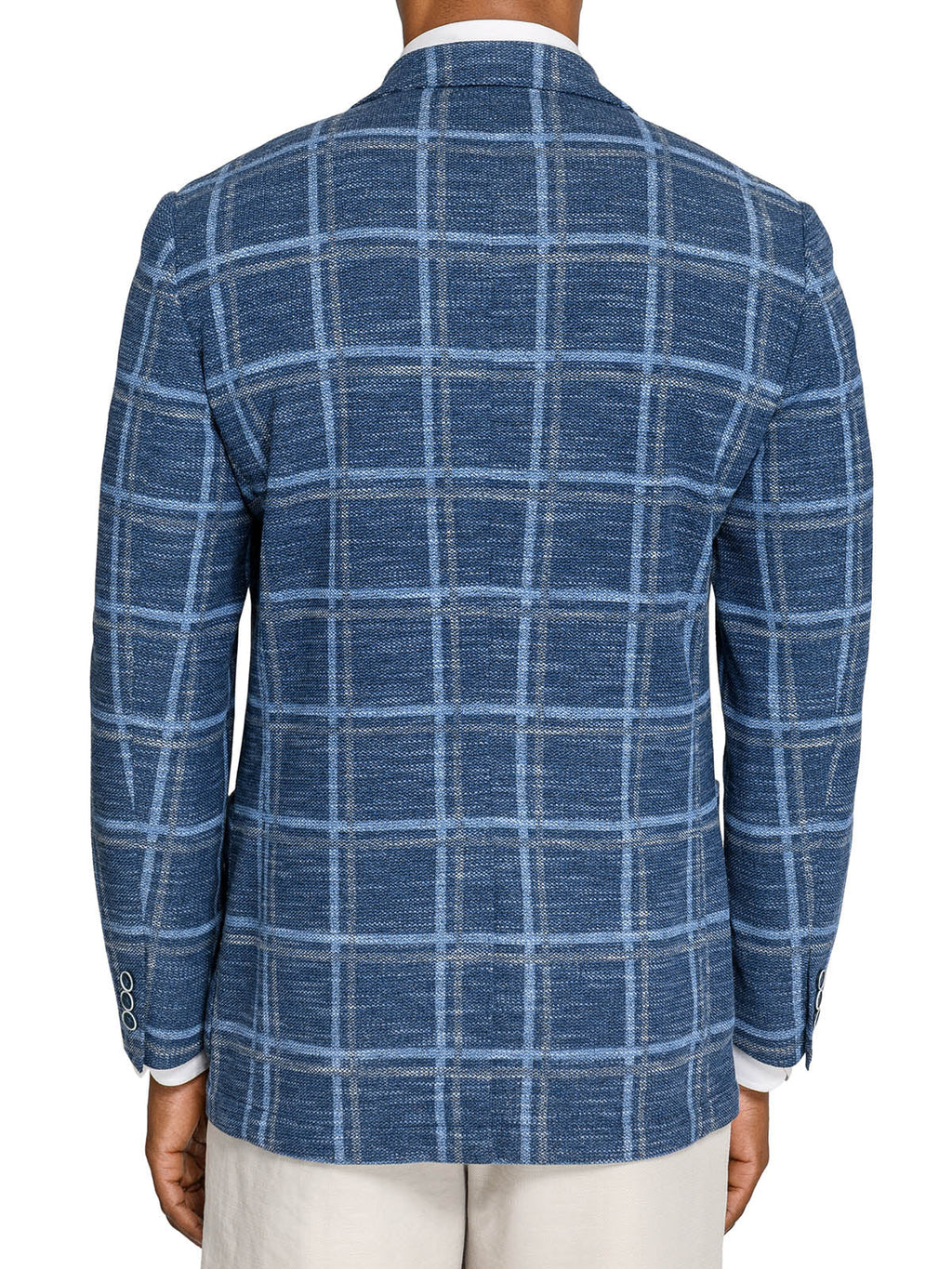 MACON WINDOWPANE TEXTURE BLAZER