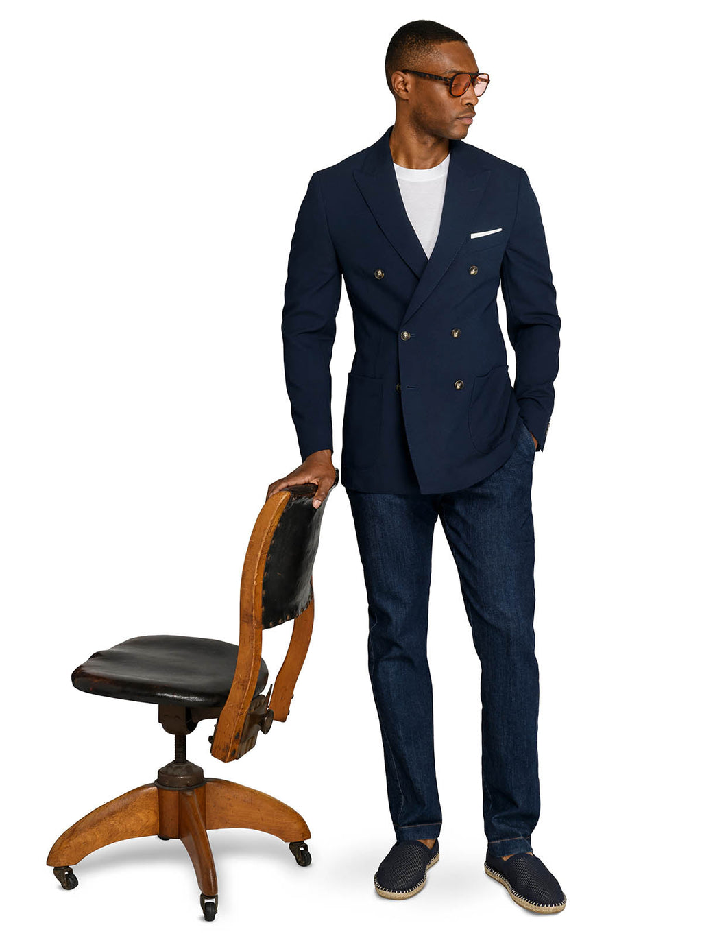 MONTROSE DOUBLE BREASTED BLAZER